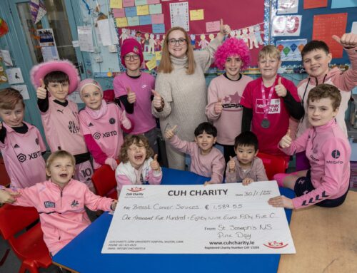 All-boys school turned pink to raise crucial funding for breast cancer services!